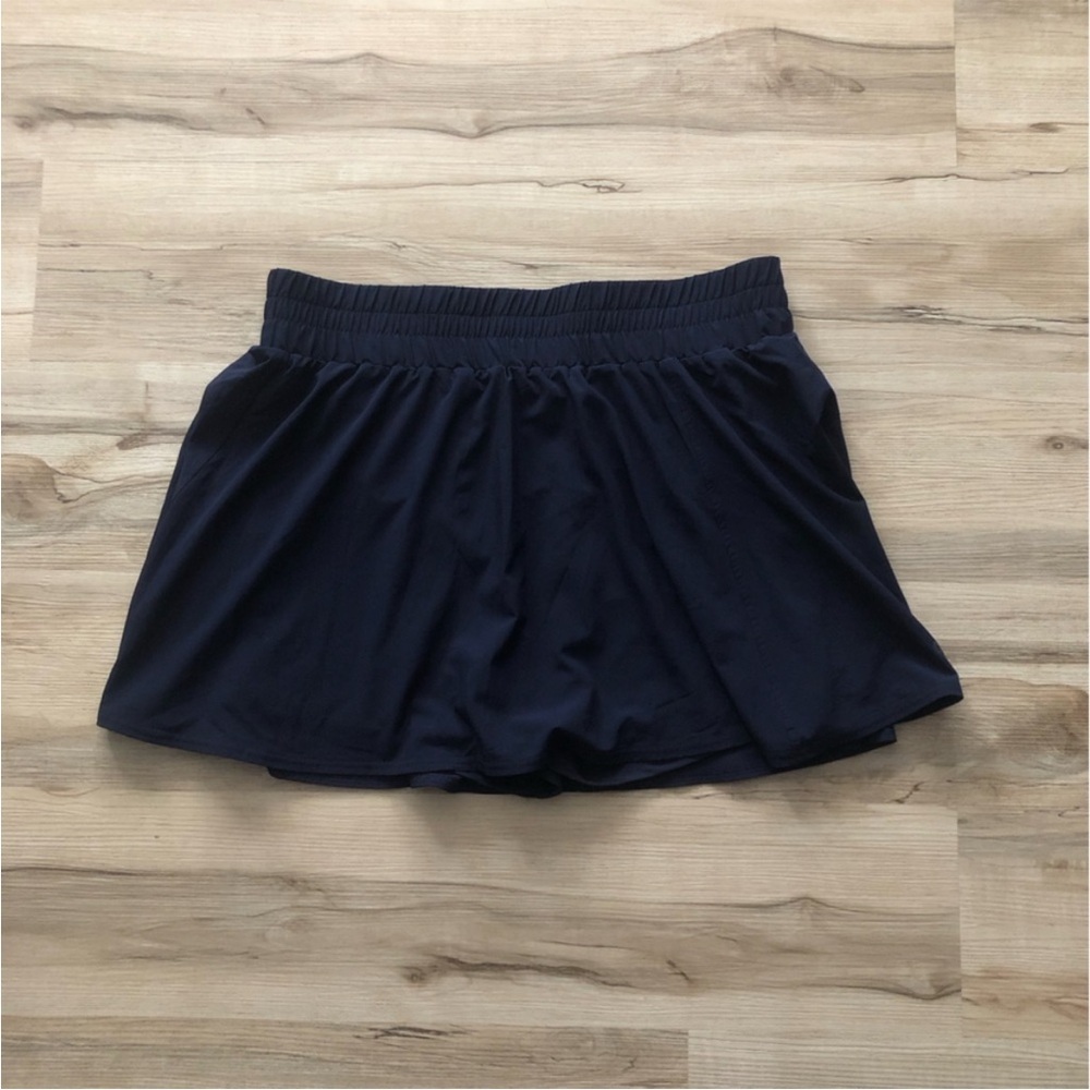 Hyba Women's Navy Skort Tennis Preppy Athletic